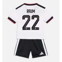 Dres Nemecko David Raum #22 Domáci pre deti MS 2026 Krátky Rukáv (+ trenírky)